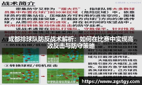 成都排球队防反战术解析：如何在比赛中实现高效反击与防守策略